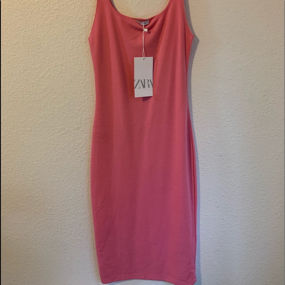 Pink Zara dress